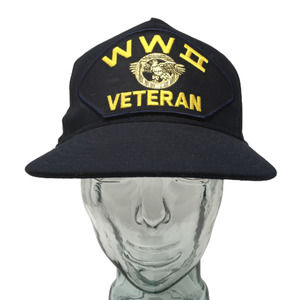 WWII Veteran Baseball Cap Blue OSFM